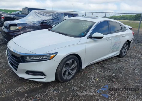 2018 Honda Accord Ex z USA, uszkodzony, nr VIN 1HGCV1F40JA048593